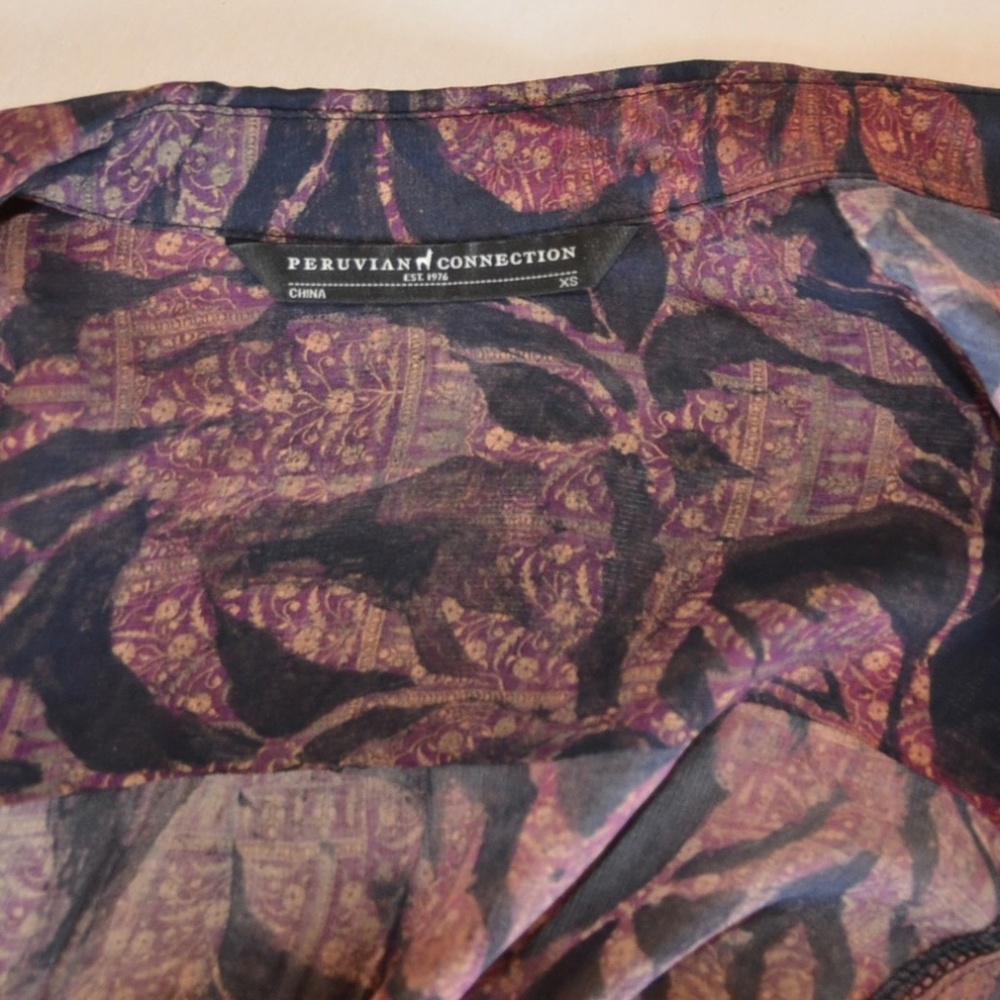 Peruvian Connection Button Down Shirt - Picture 4 of 8